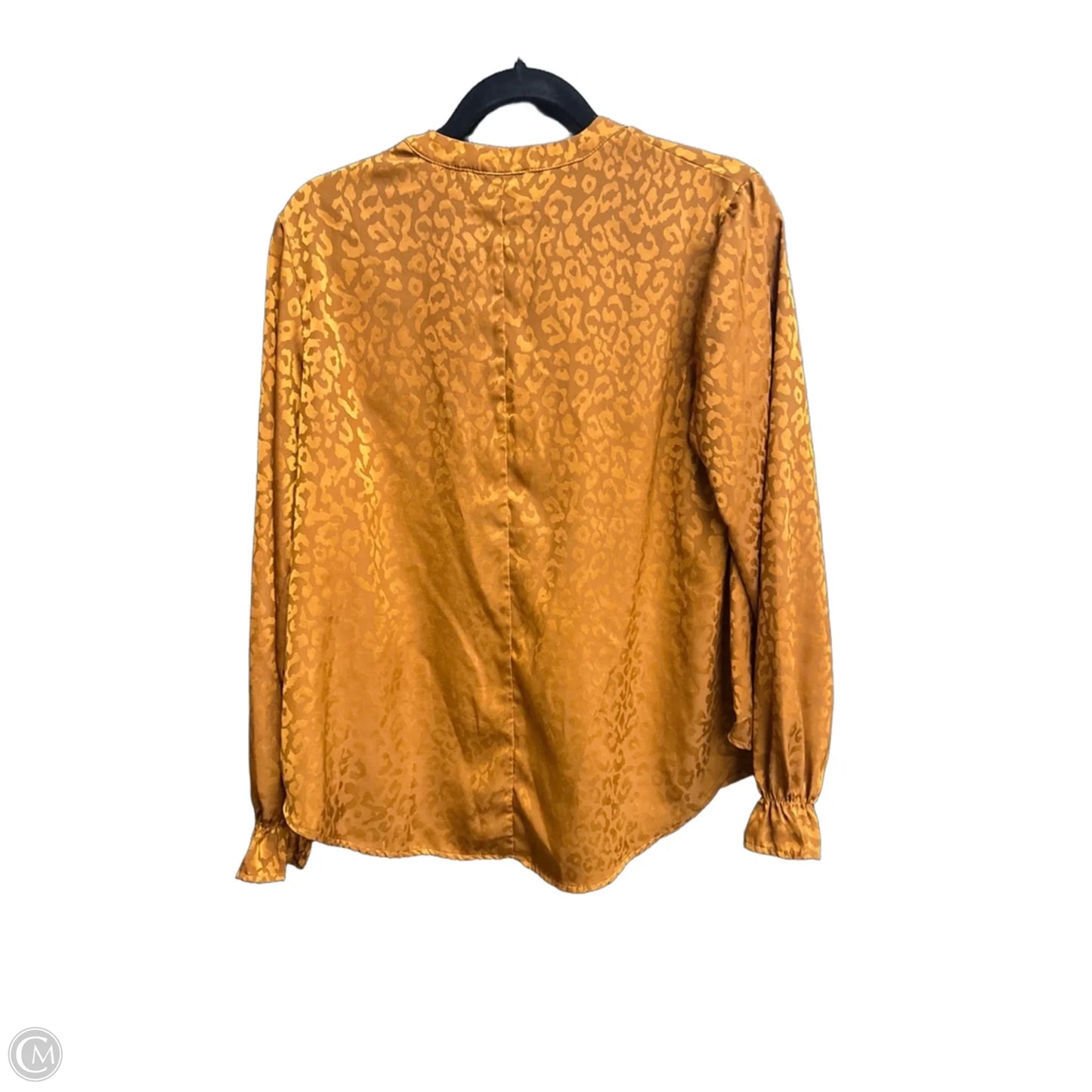 Top Long Sleeve By She + Sky In Animal Print, Size: S