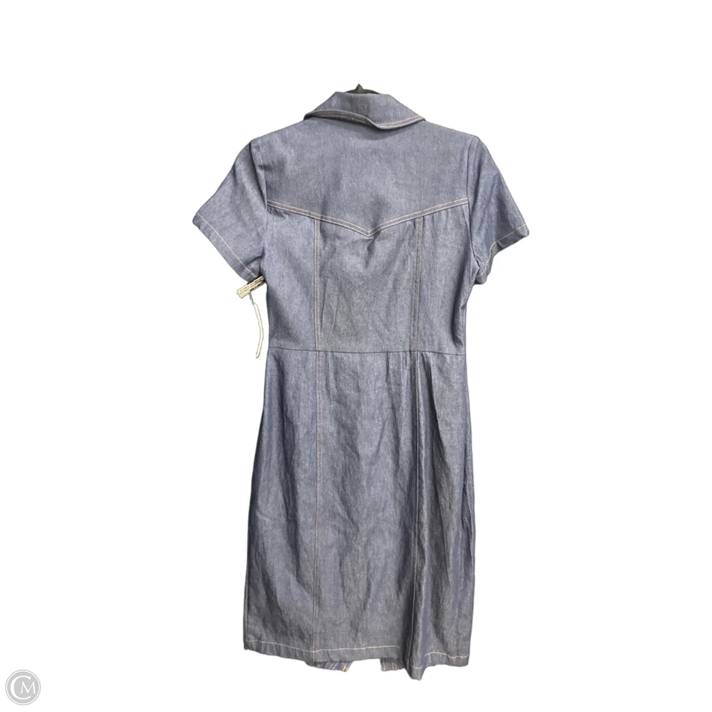 Dress Casual Short By Shelby And Palmer In Blue Denim, Size: M