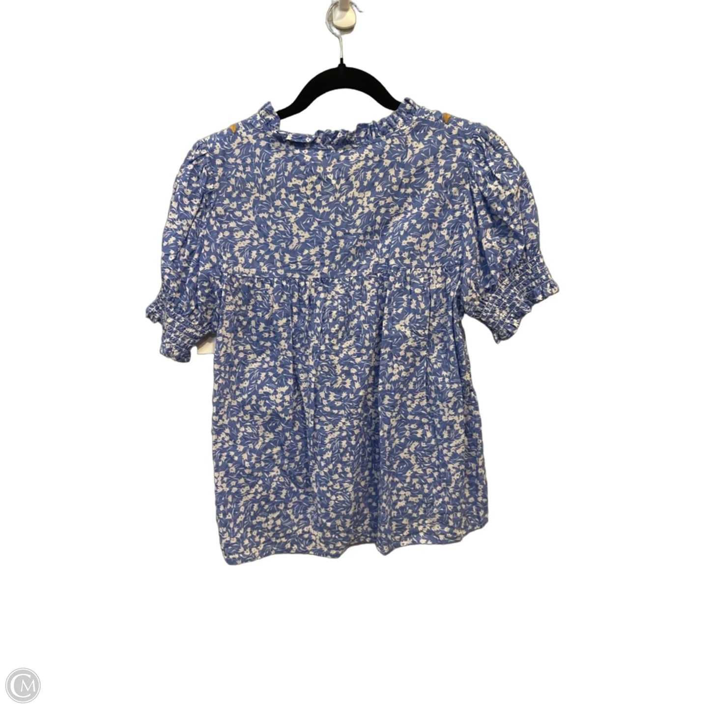 Blouse Short Sleeve By Thml In Floral Print, Size: S