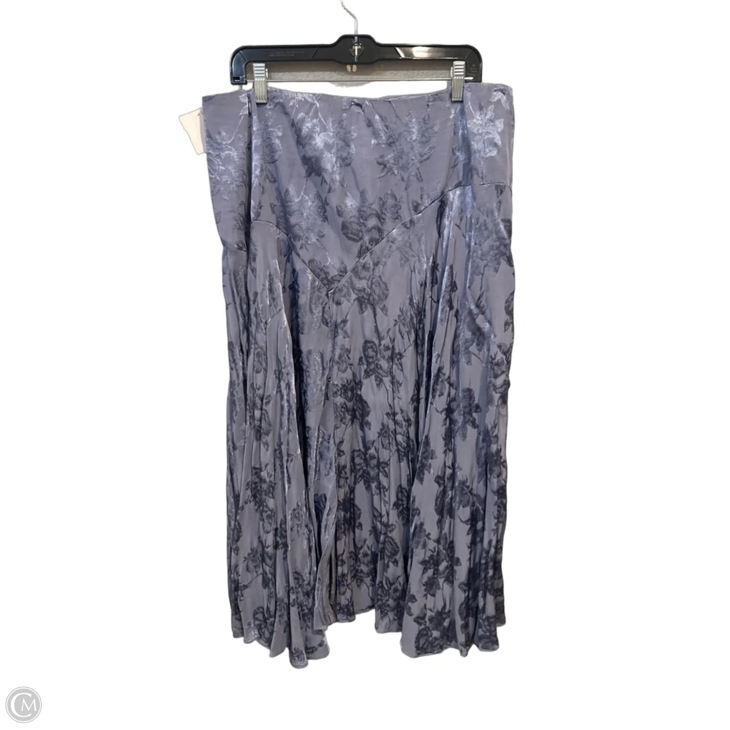 Skirt Midi By Soft Surroundings In Blue, Size: 14