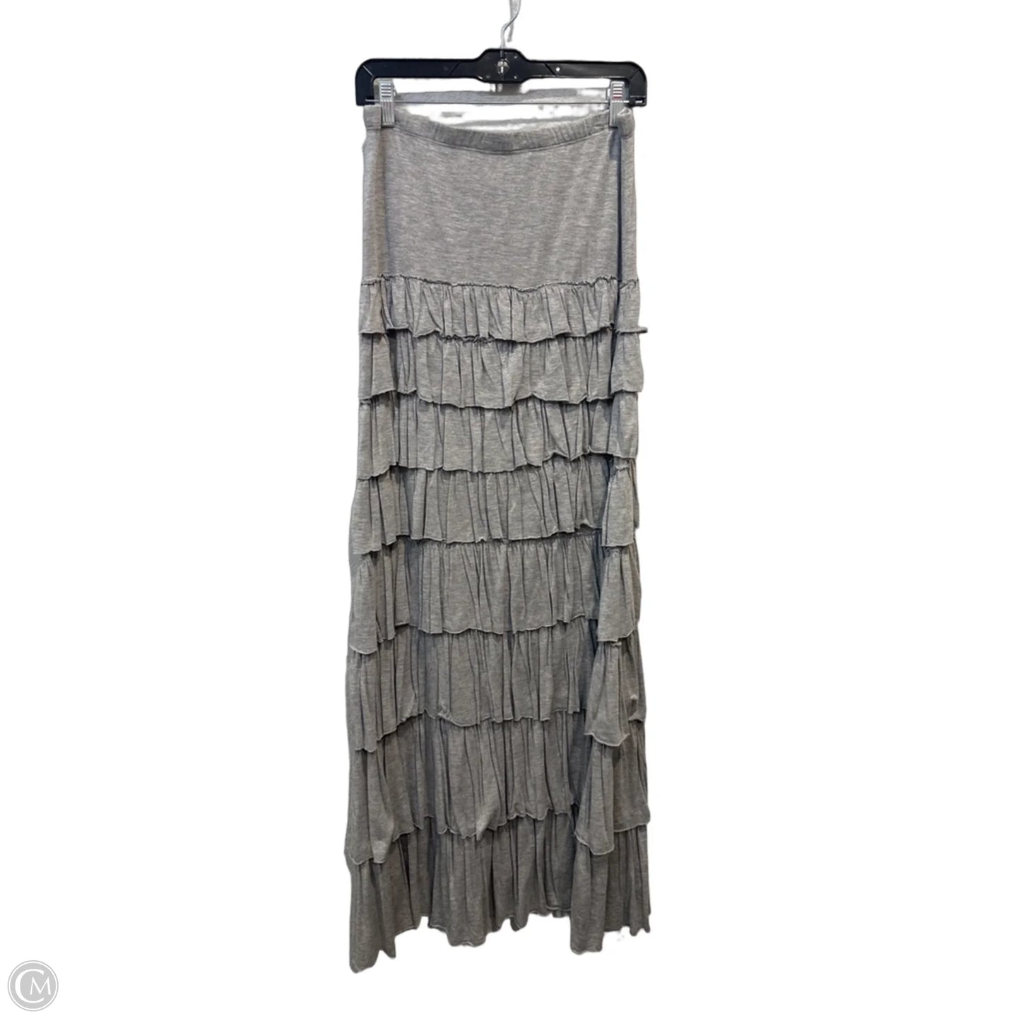 Skirt Midi By Soft Surroundings In Grey, Size: 10