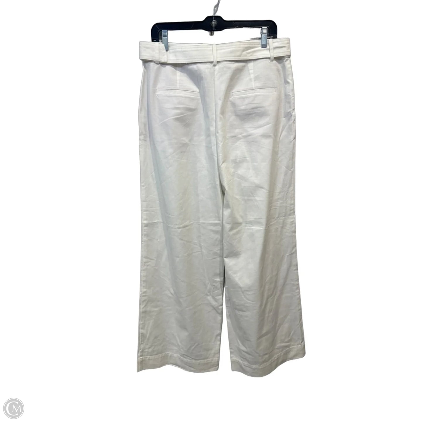 Pants Linen By Loft In White, Size: 10
