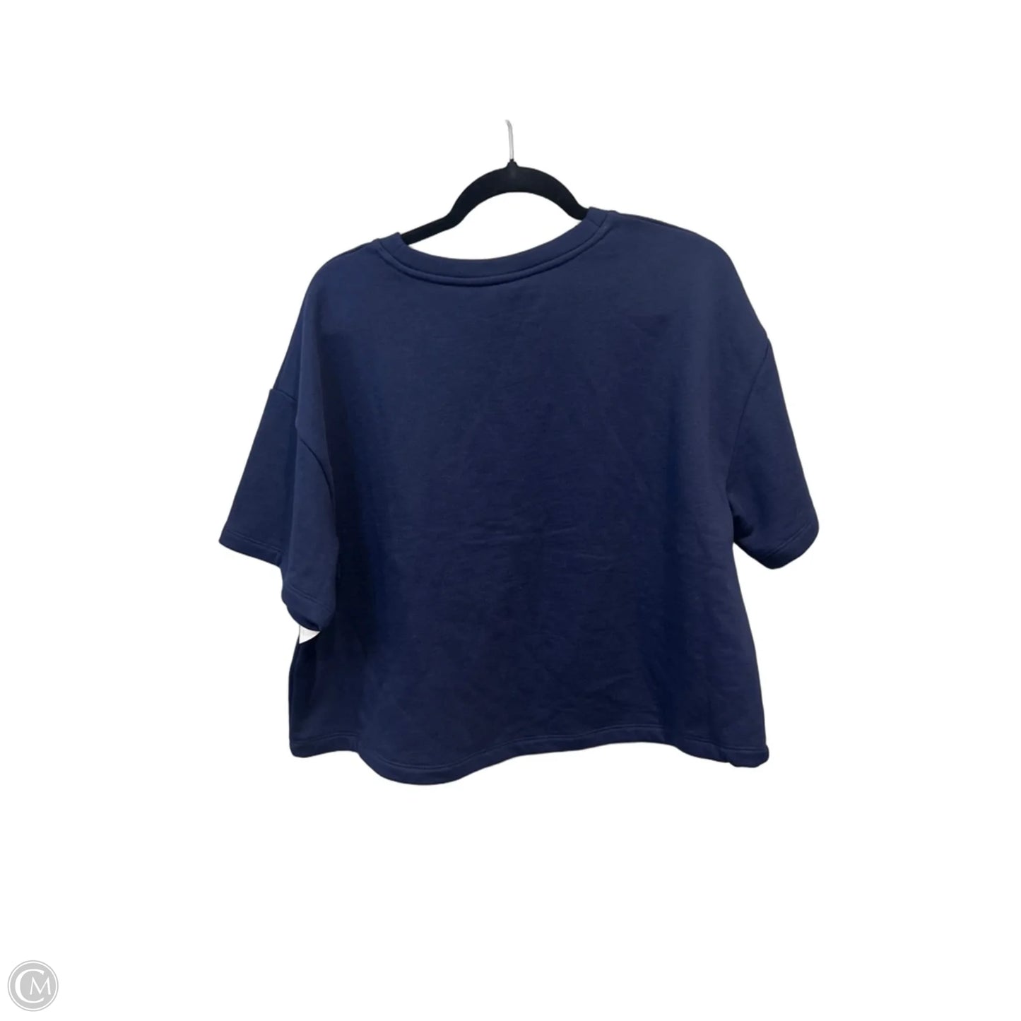 Top Short Sleeve By A New Day In Navy, Size: L