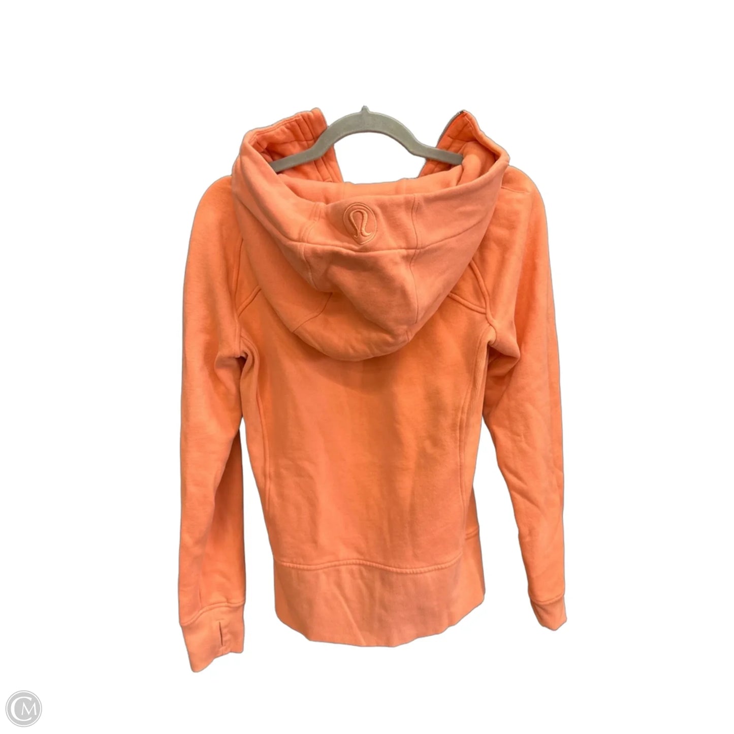Athletic Jacket By Lululemon In Coral, Size: M