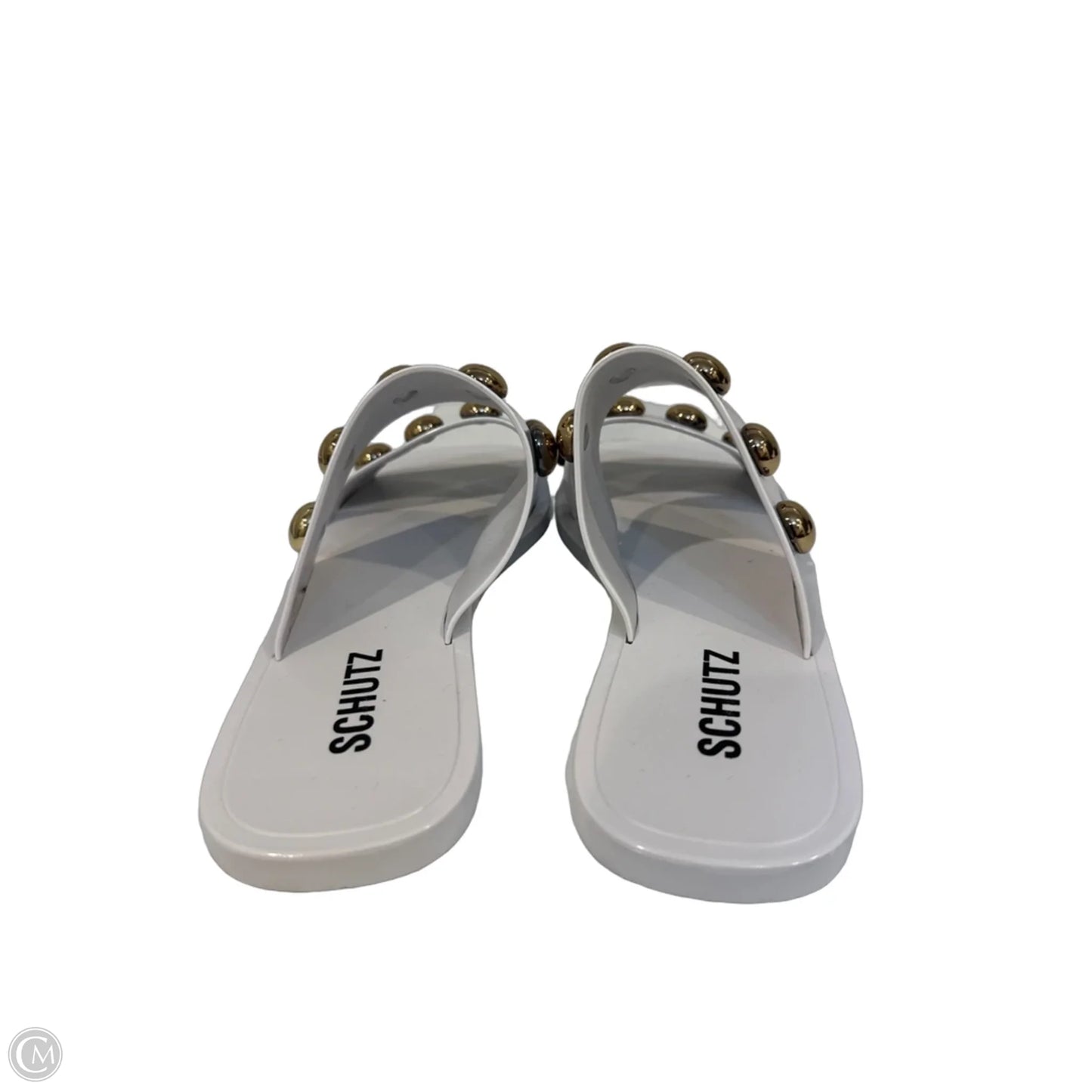 Sandals Flats By Schutz In White, Size: 9