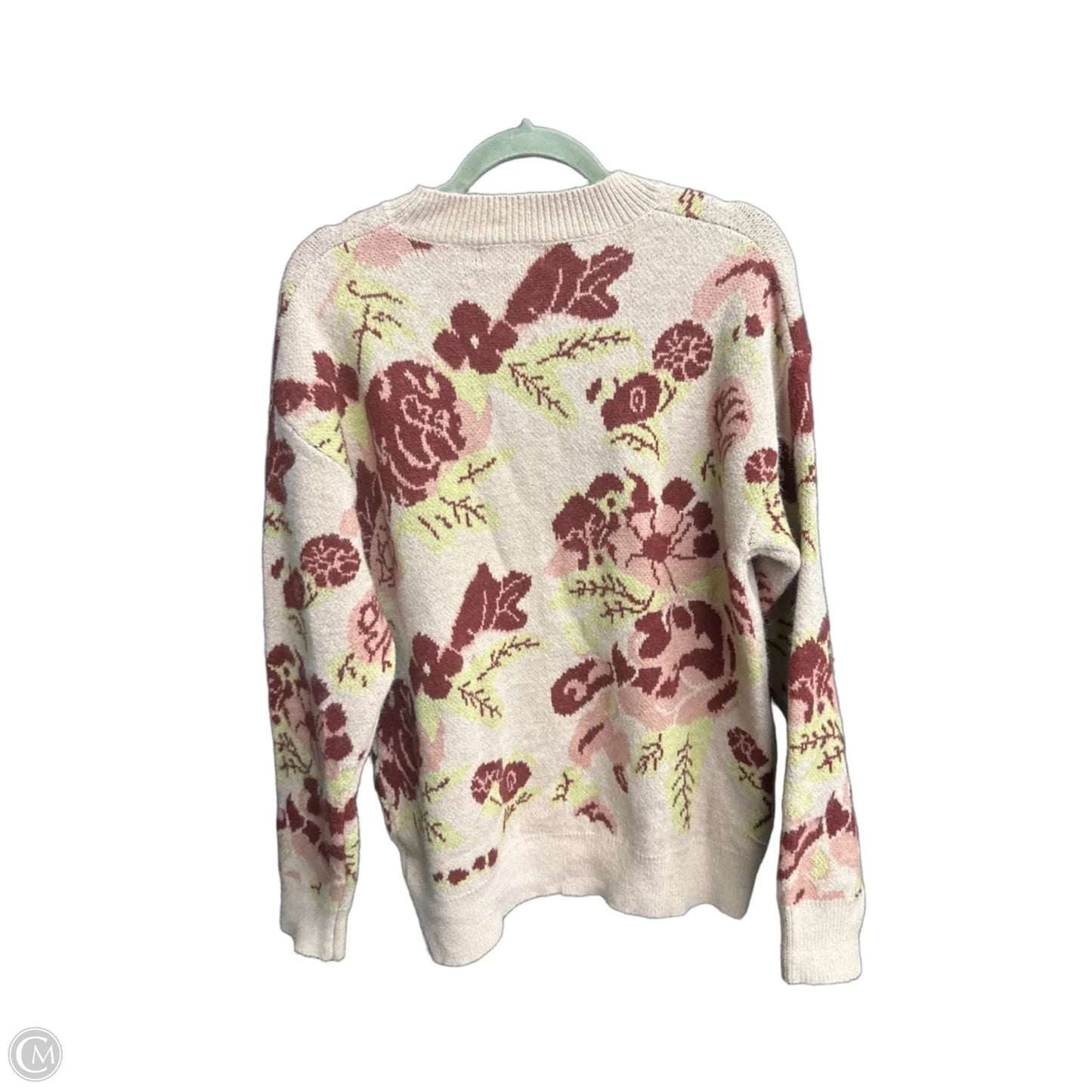 Sweater By Listicle In Floral Print, Size: M