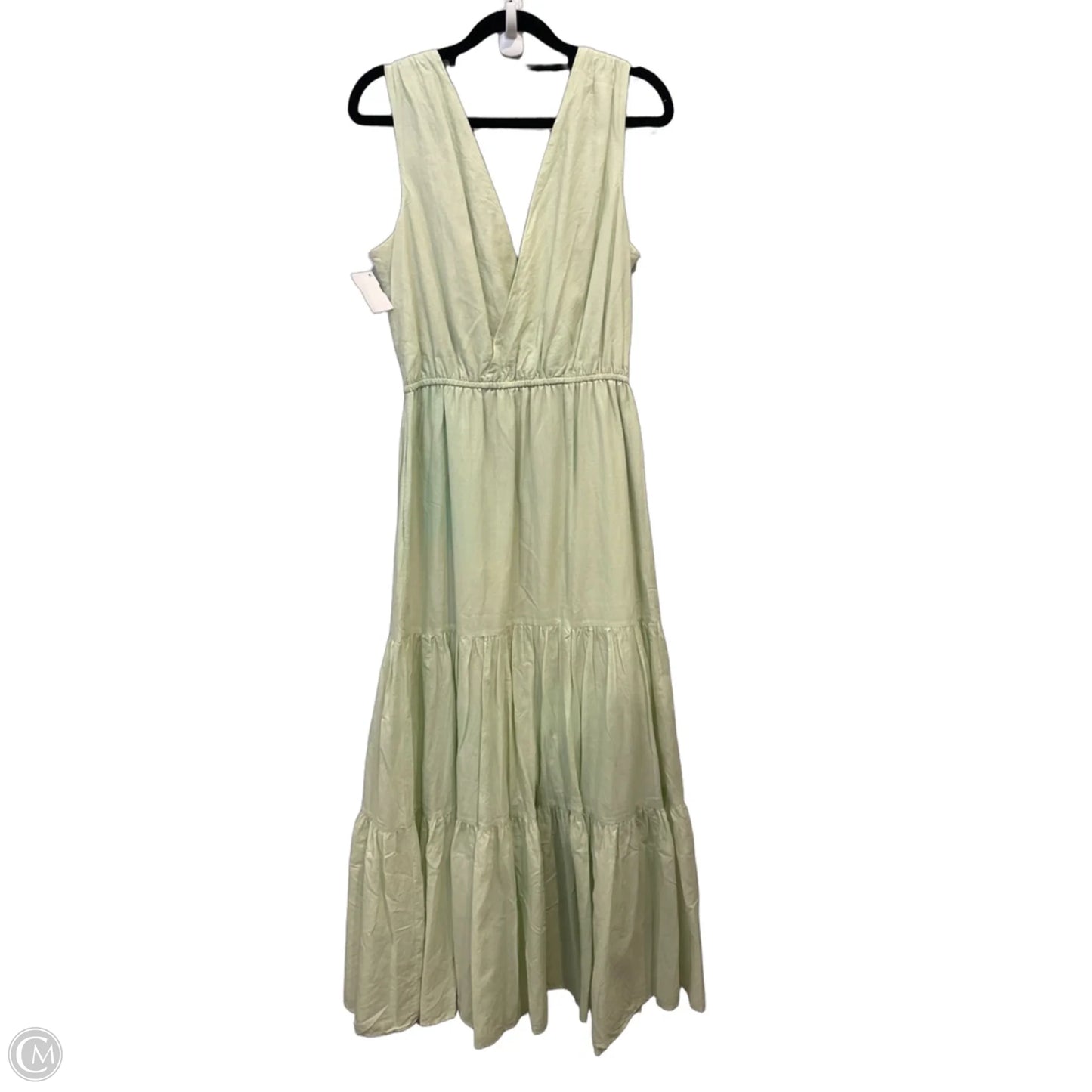 Dress Casual Maxi By Banana Republic In Green, Size: S