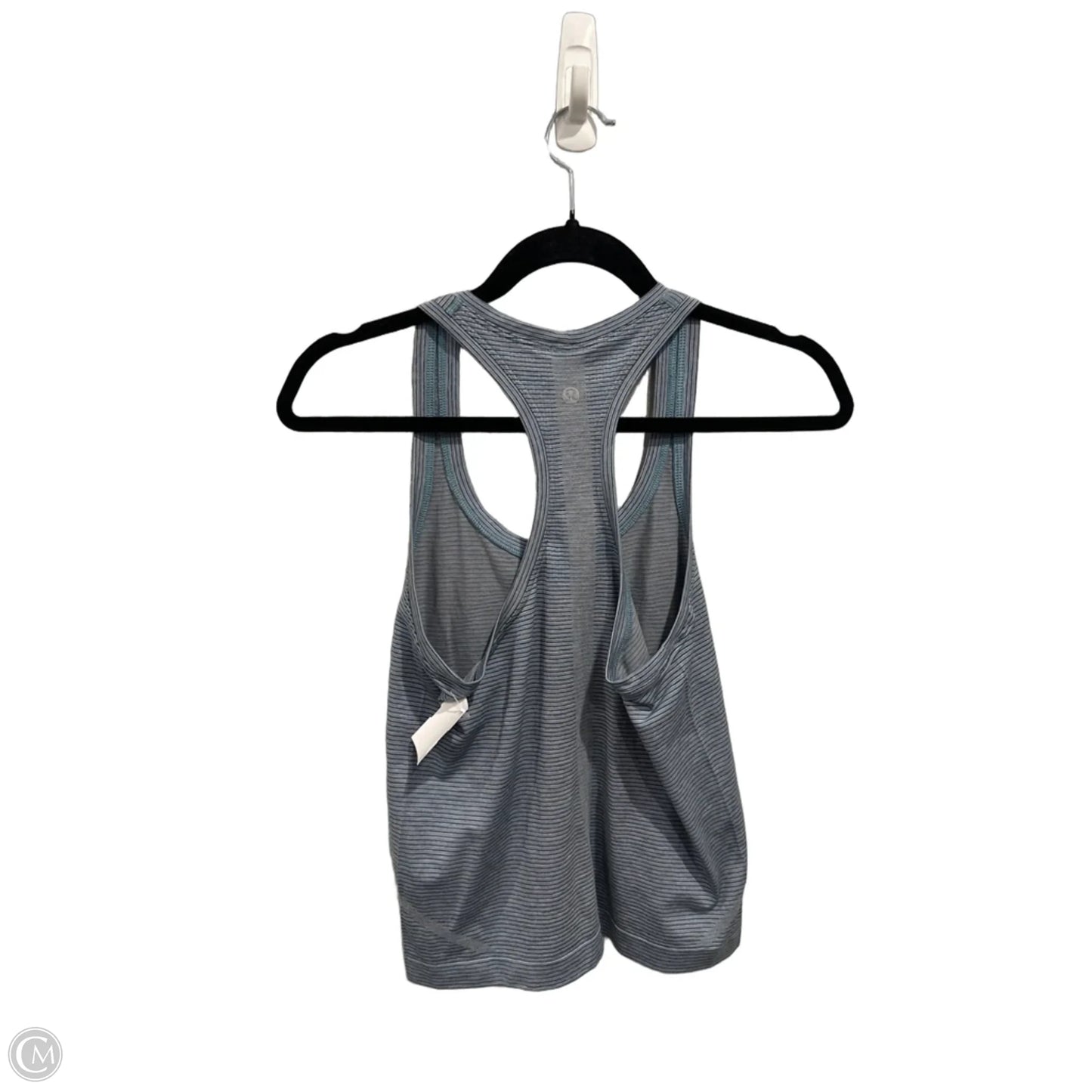 Athletic Tank Top By Lululemon In Striped Pattern, Size: S