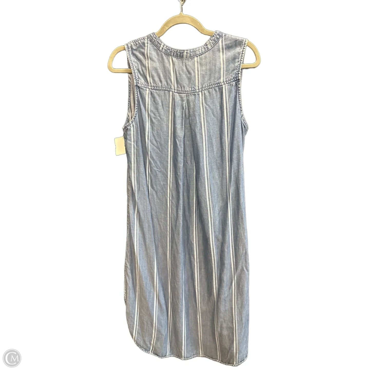 Dress Casual Midi By Cloth & Stone In Striped Pattern, Size: M