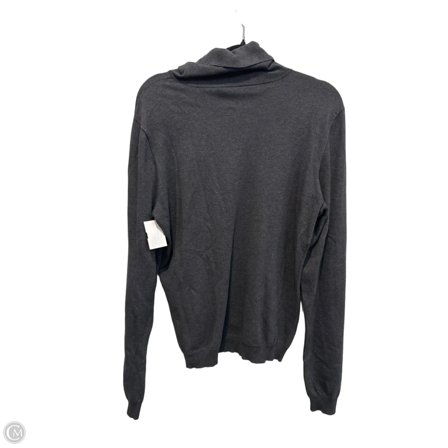 Top Long Sleeve By Ralph Lauren In Grey, Size: L