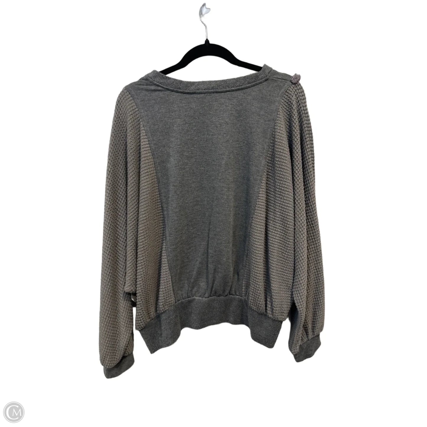 Top Long Sleeve By Umgee In Grey, Size: S