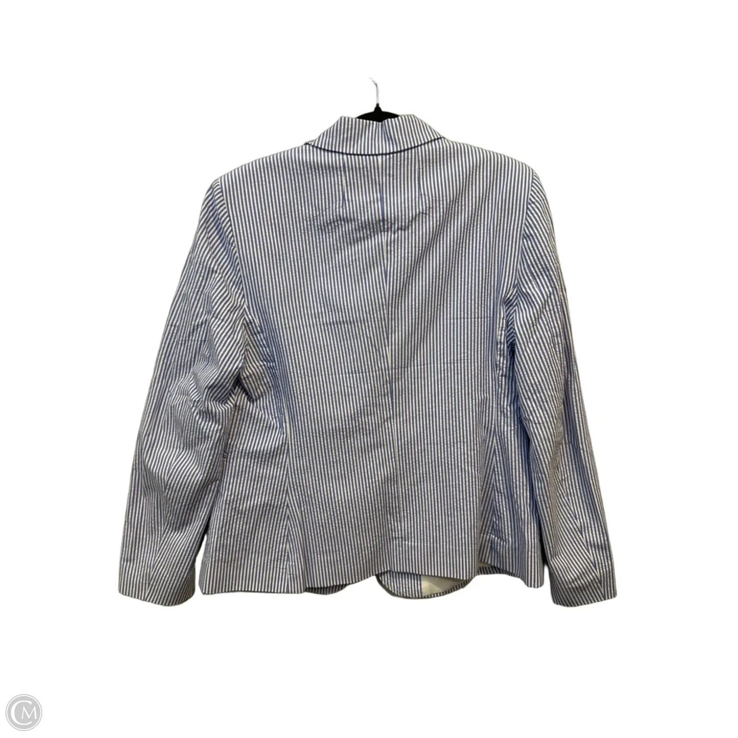 Blazer By Free Assembly In Striped Pattern, Size: M