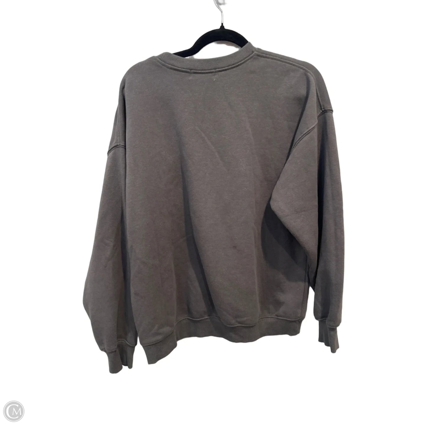 Sweatshirt Crewneck By State Of Mine In Grey, Size: M
