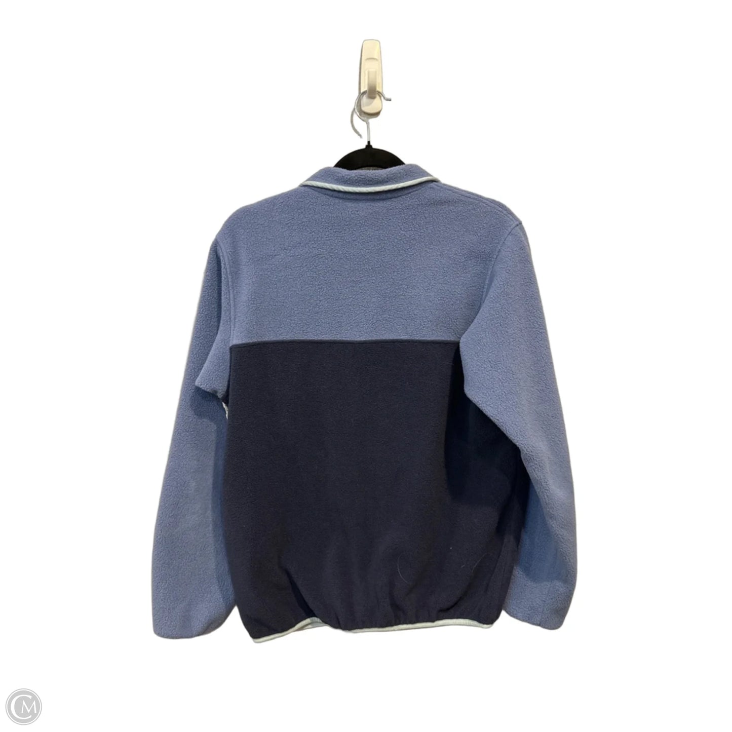 Sweatshirt Collar By Patagonia In Blue, Size: M