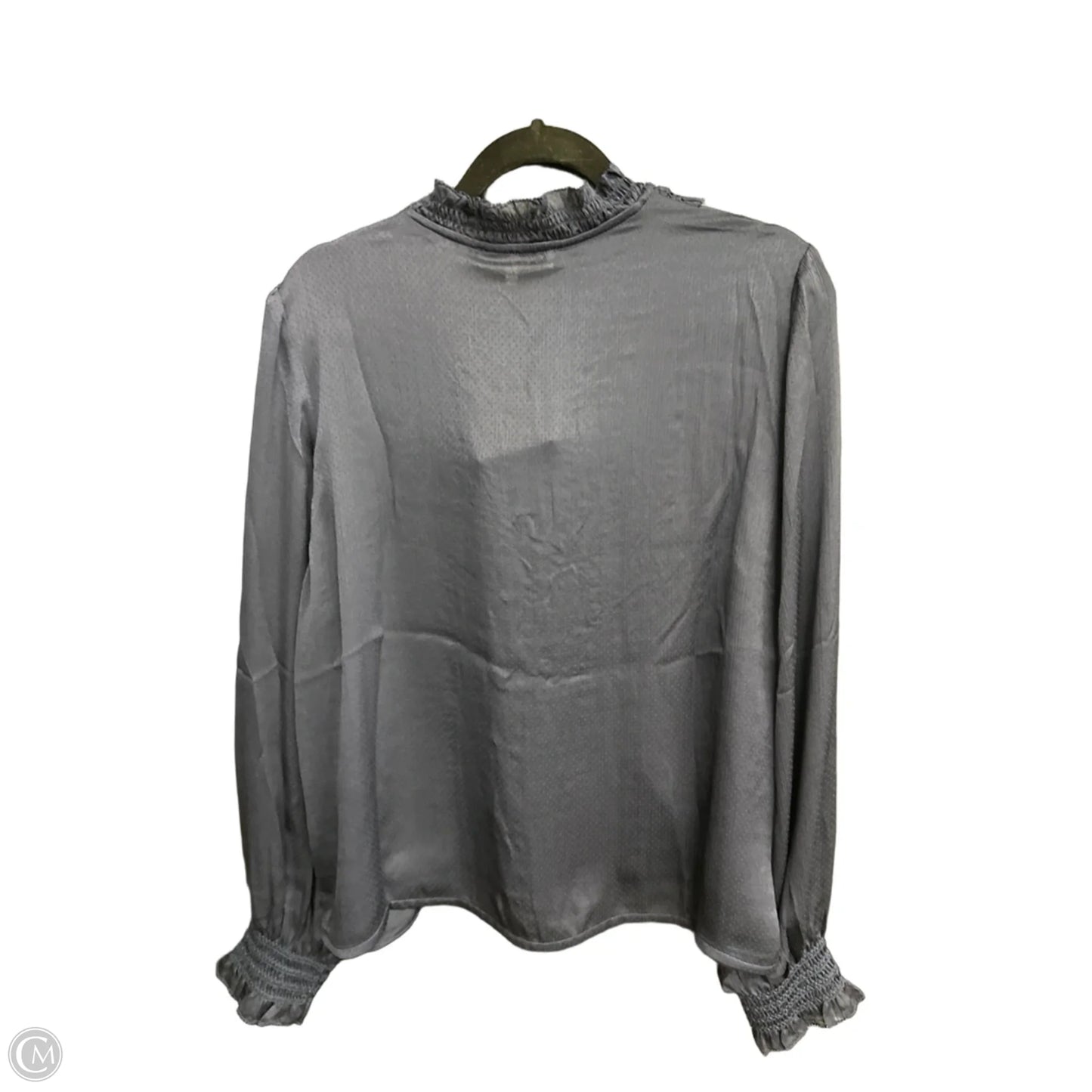 Top Long Sleeve By Clothes Mentor In Navy, Size: M