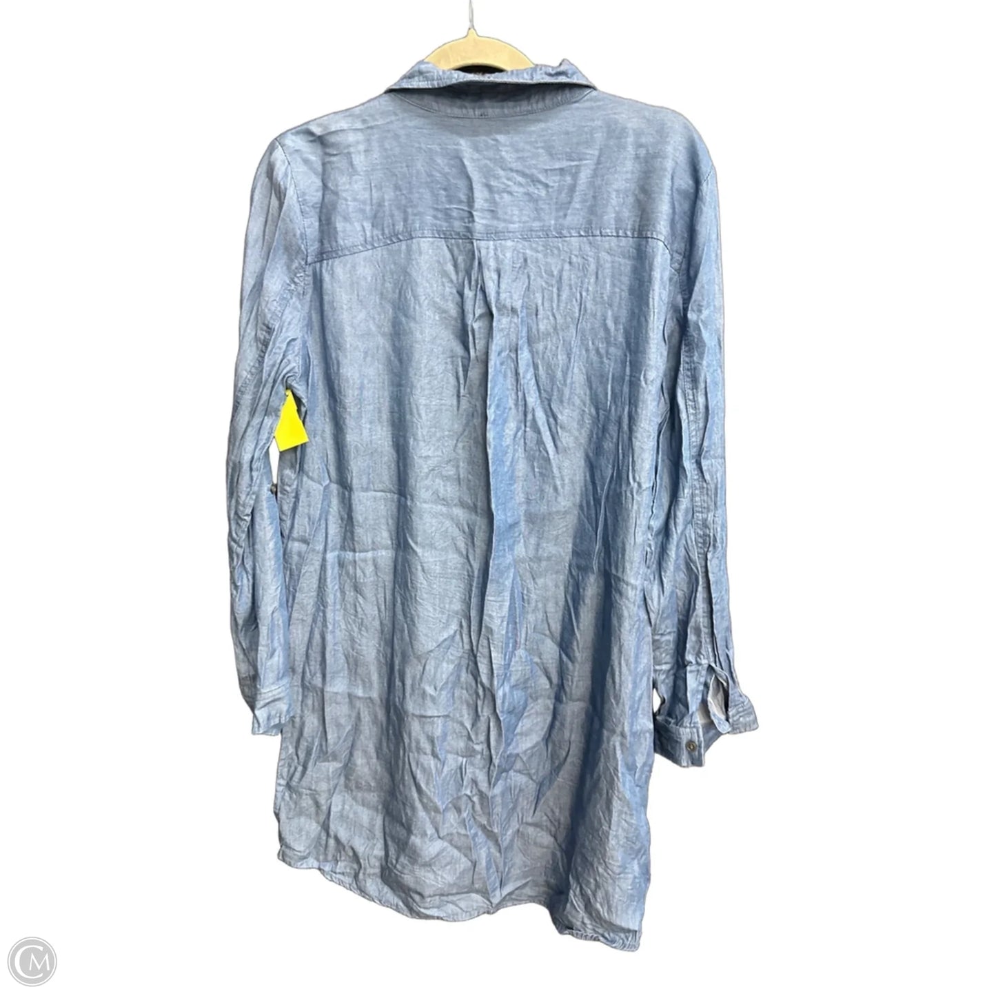 Dress Casual Midi By Umgee In Blue Denim, Size: L