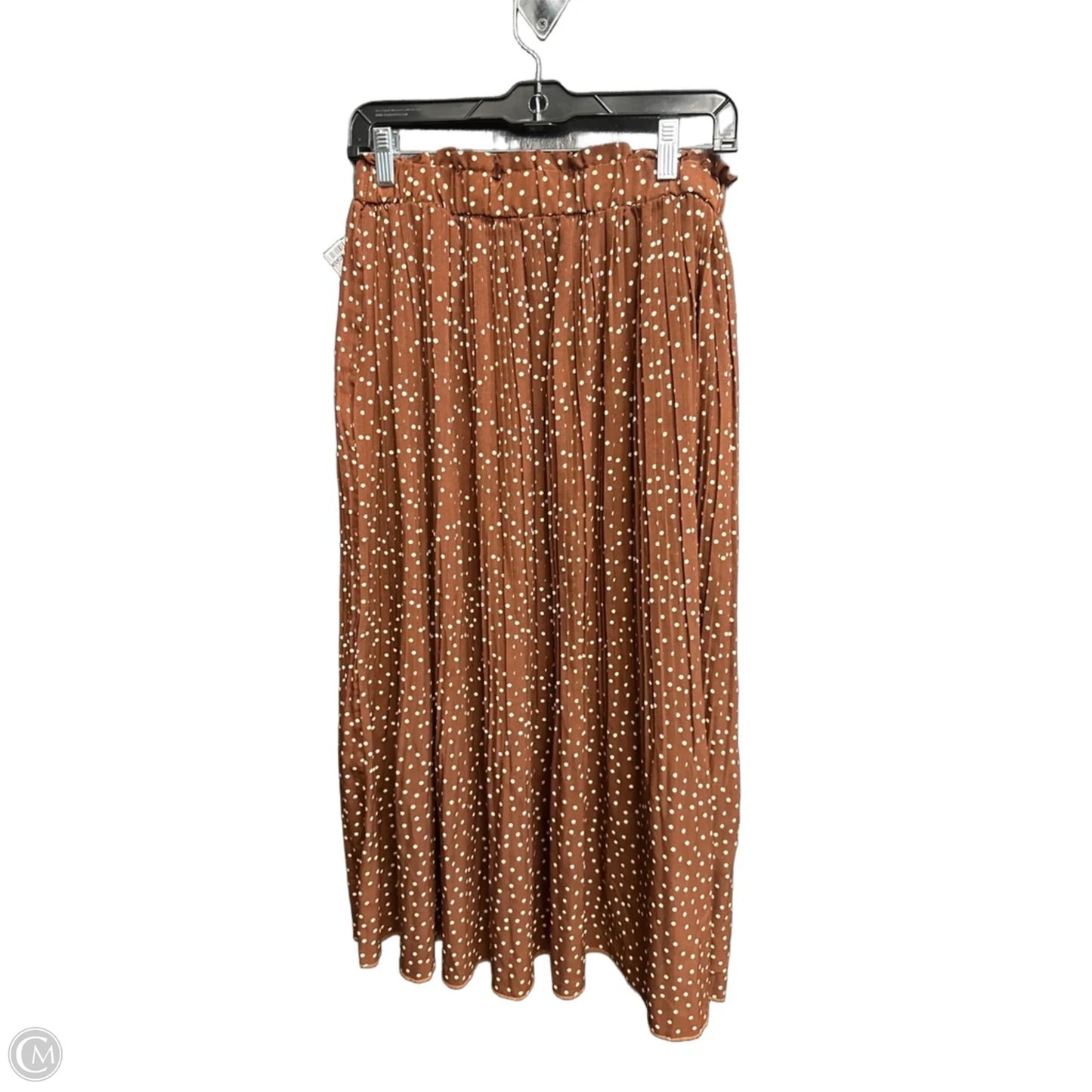 Skirt Midi By Exlura In Polkadot Pattern, Size: 14