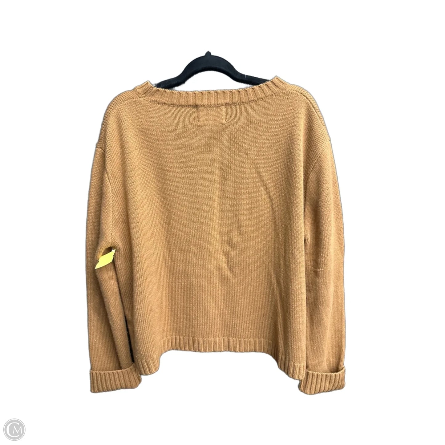 Sweater By Clothes Mentor In Brown, Size: M
