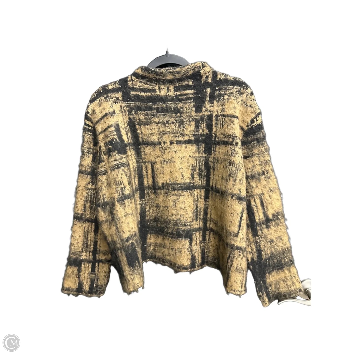 Sweater By Zara In Black & Brown, Size: S