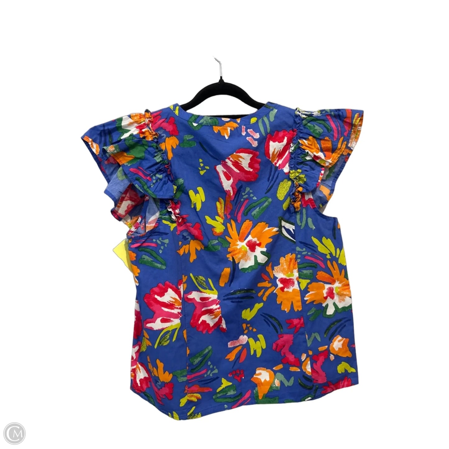 Top Short Sleeve By Sugar Lips In Floral Print, Size: Xs