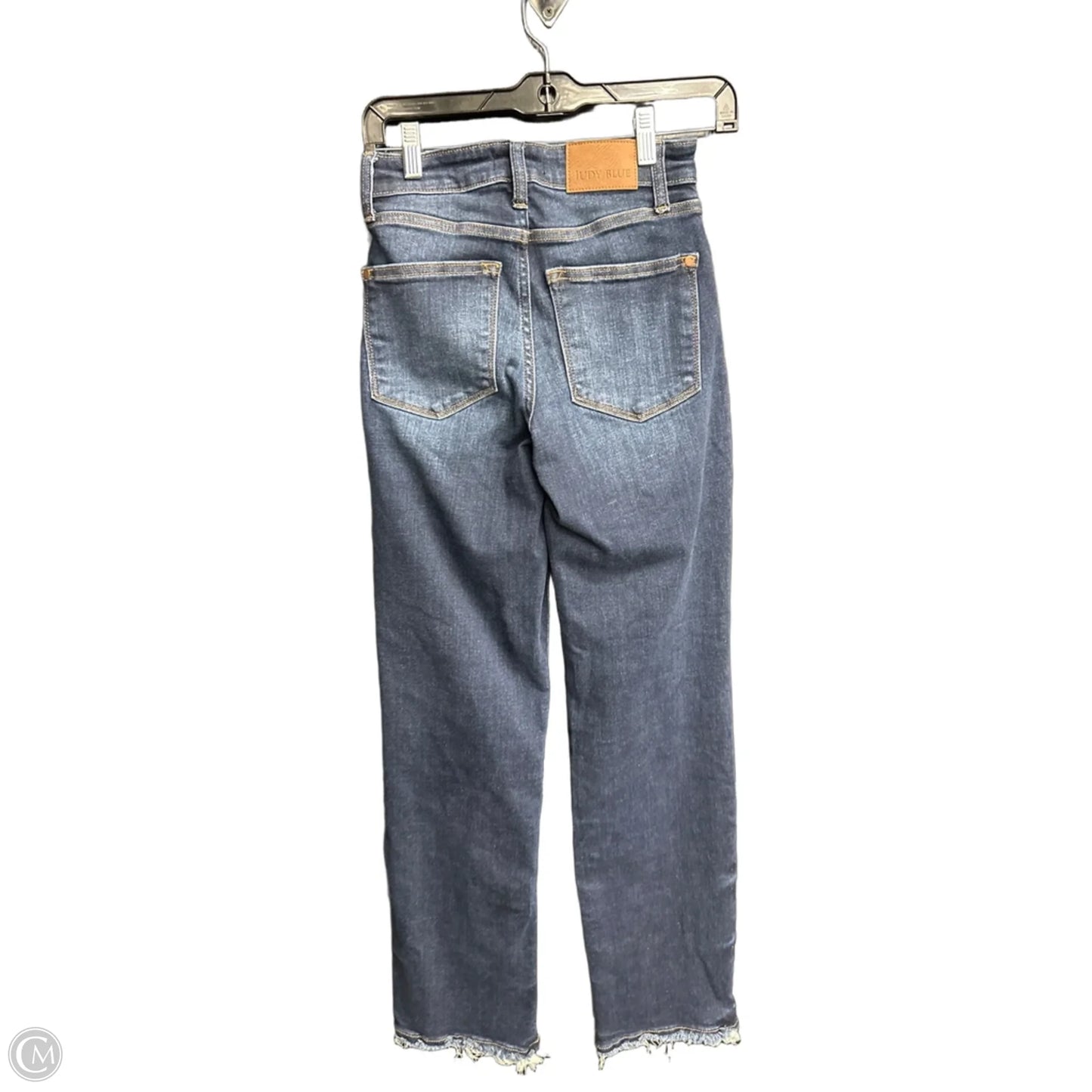 Jeans Straight By Judy Blue In Blue Denim, Size: 0