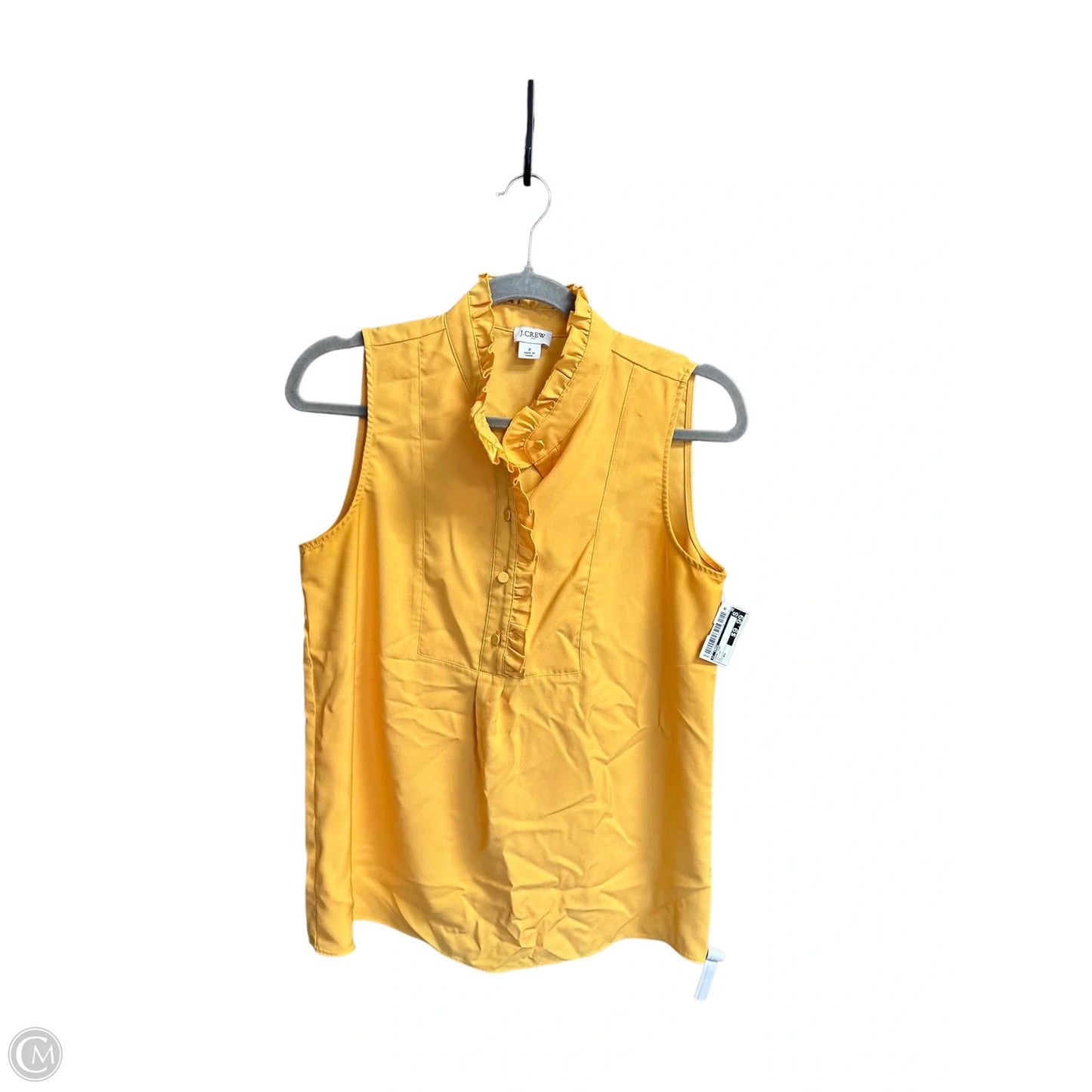 Tank Top By J. Crew In Yellow, Size: Xs