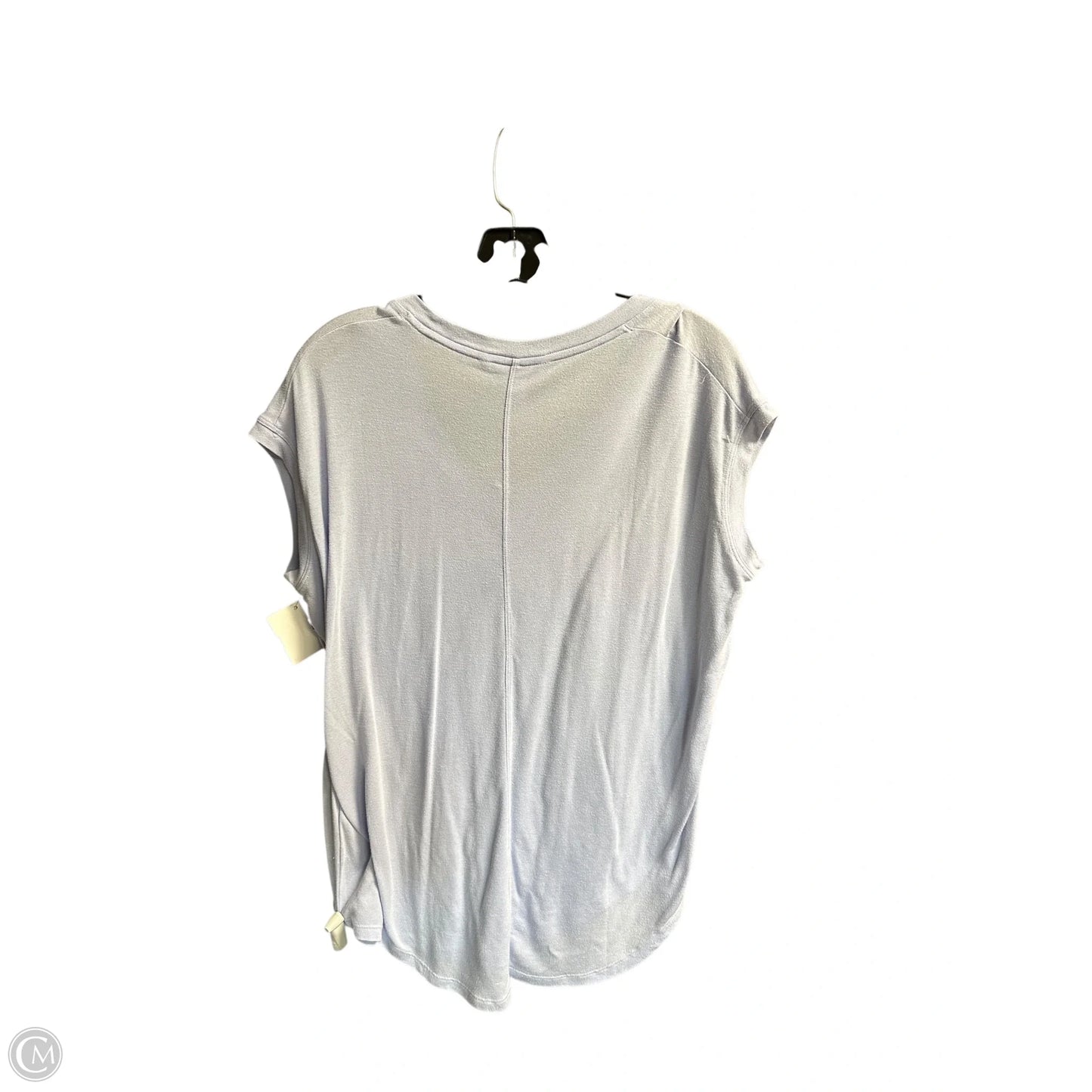 Top Short Sleeve By Athleta In Purple, Size: S