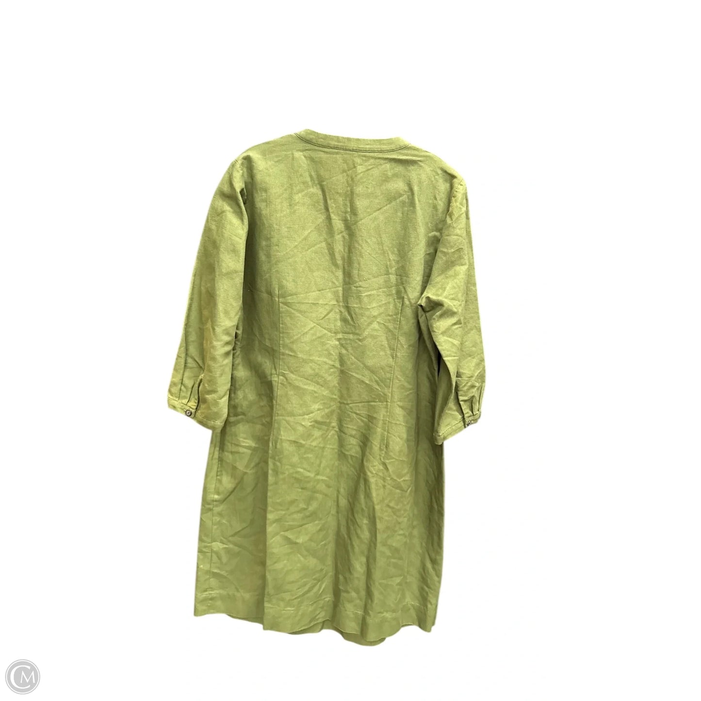 Dress Casual Midi By Boden In Green, Size: Xl