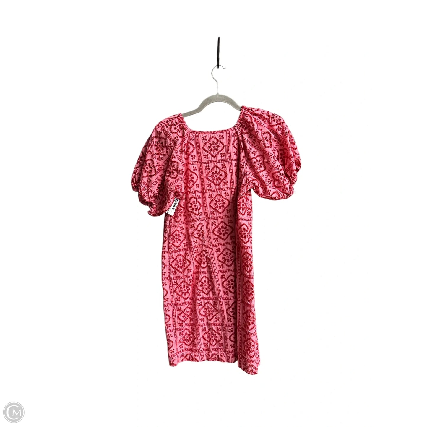 Dress Casual Short By Loft In Pink & Red, Size: Xs