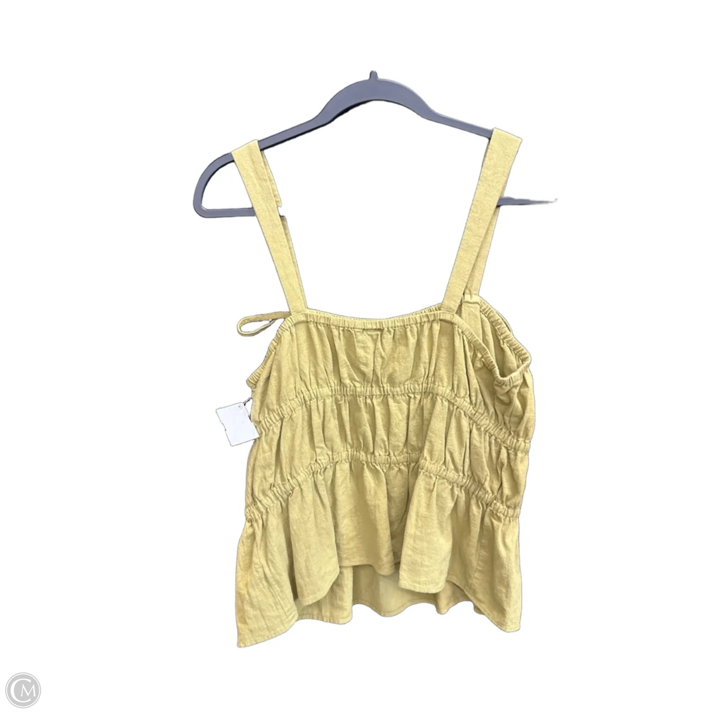 Top Sleeveless By Universal Thread In Green, Size: M
