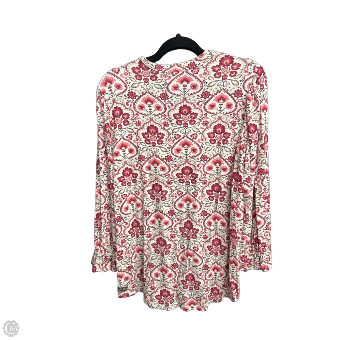 Top Long Sleeve By Matilda Jane In Floral Print, Size: M