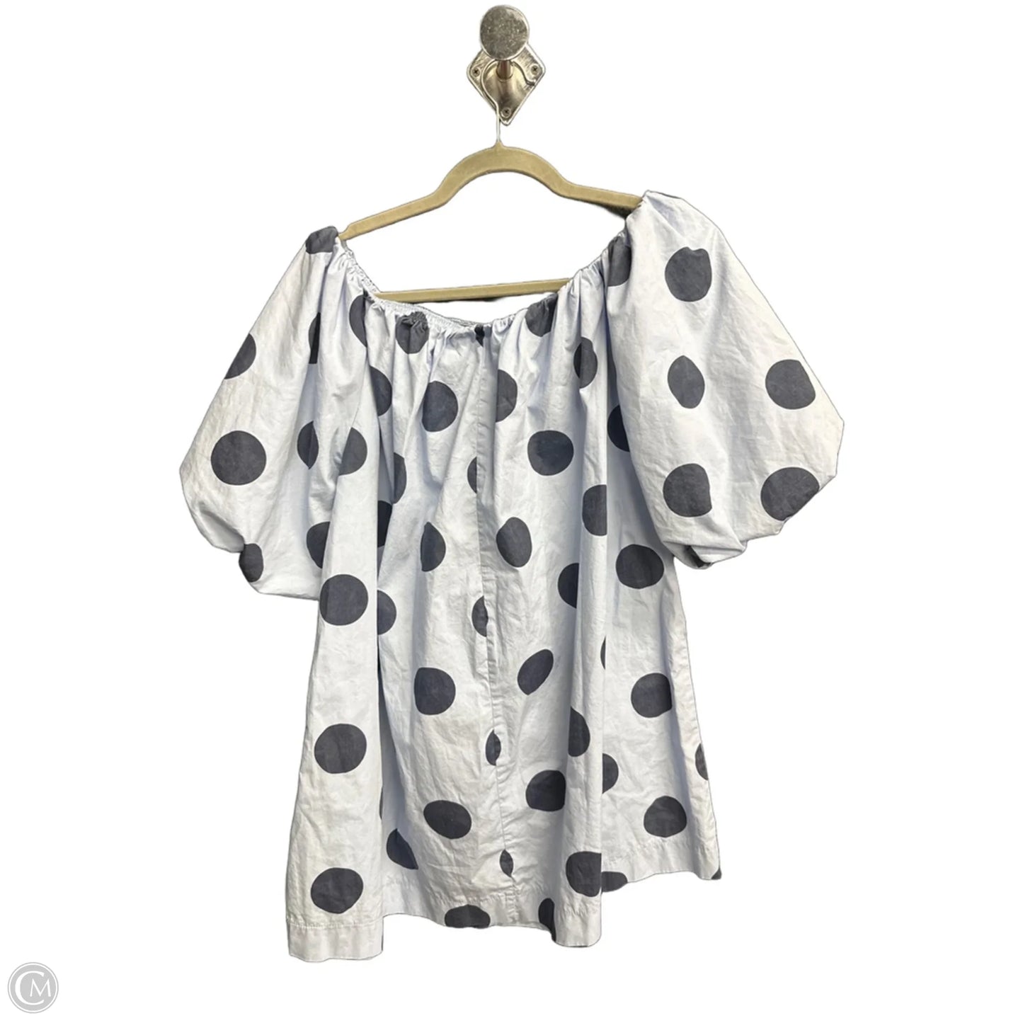 Dress Casual Short By Clothes Mentor In Polkadot Pattern, Size: L