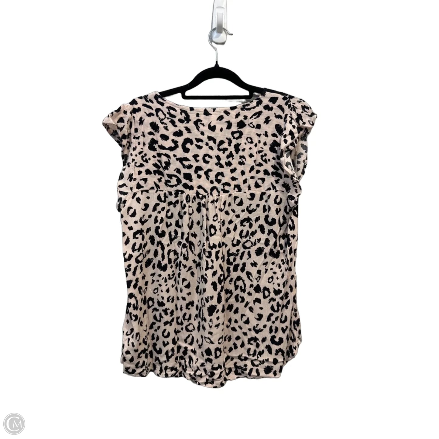 Blouse Sleeveless By Savanna Jane In Animal Print, Size: L