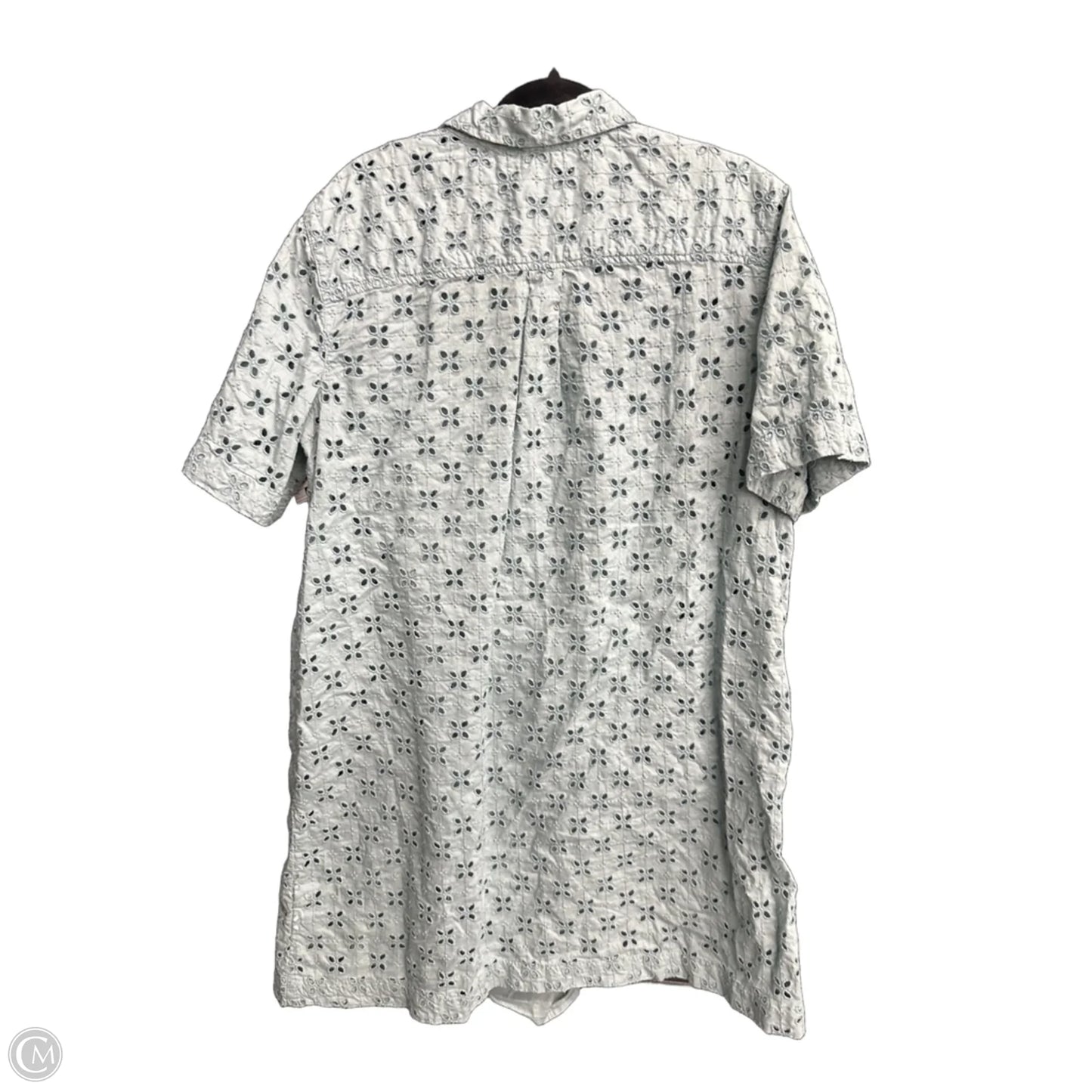 Dress Casual Midi By Gap In Blue, Size: L