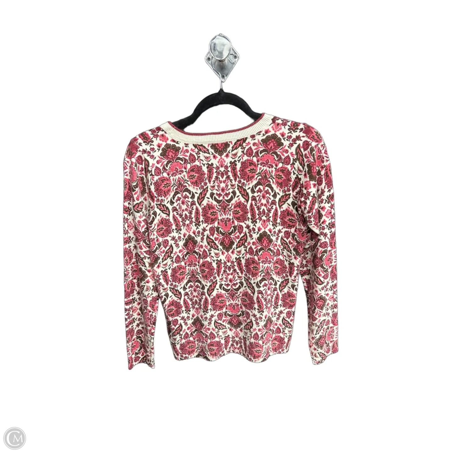 Top Long Sleeve By Croft And Barrow In Paisley Print, Size: Xs