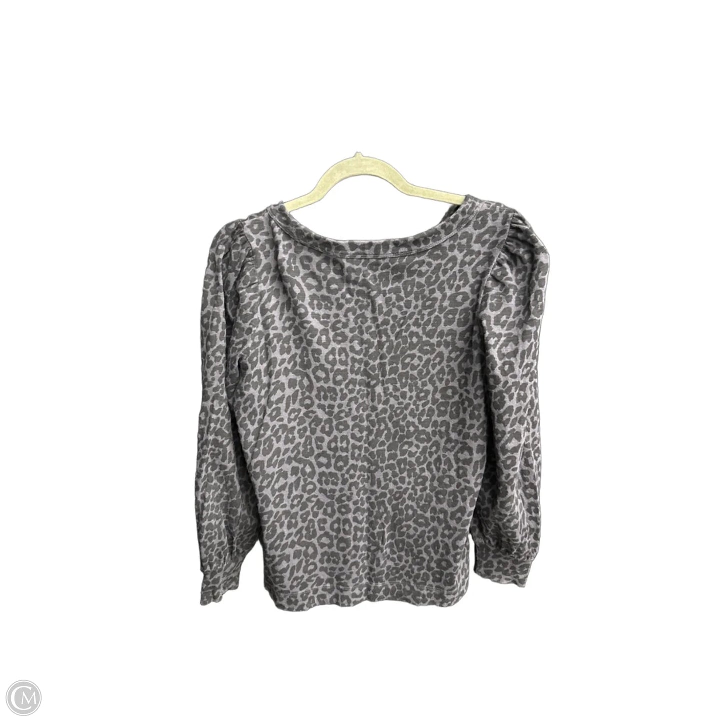 Top Long Sleeve By Loft In Animal Print, Size: M