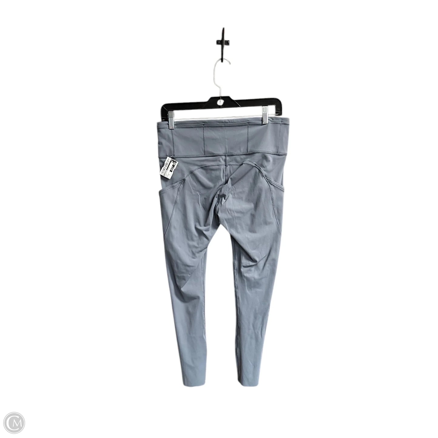 Athletic Leggings By Lululemon In Grey, Size: 10
