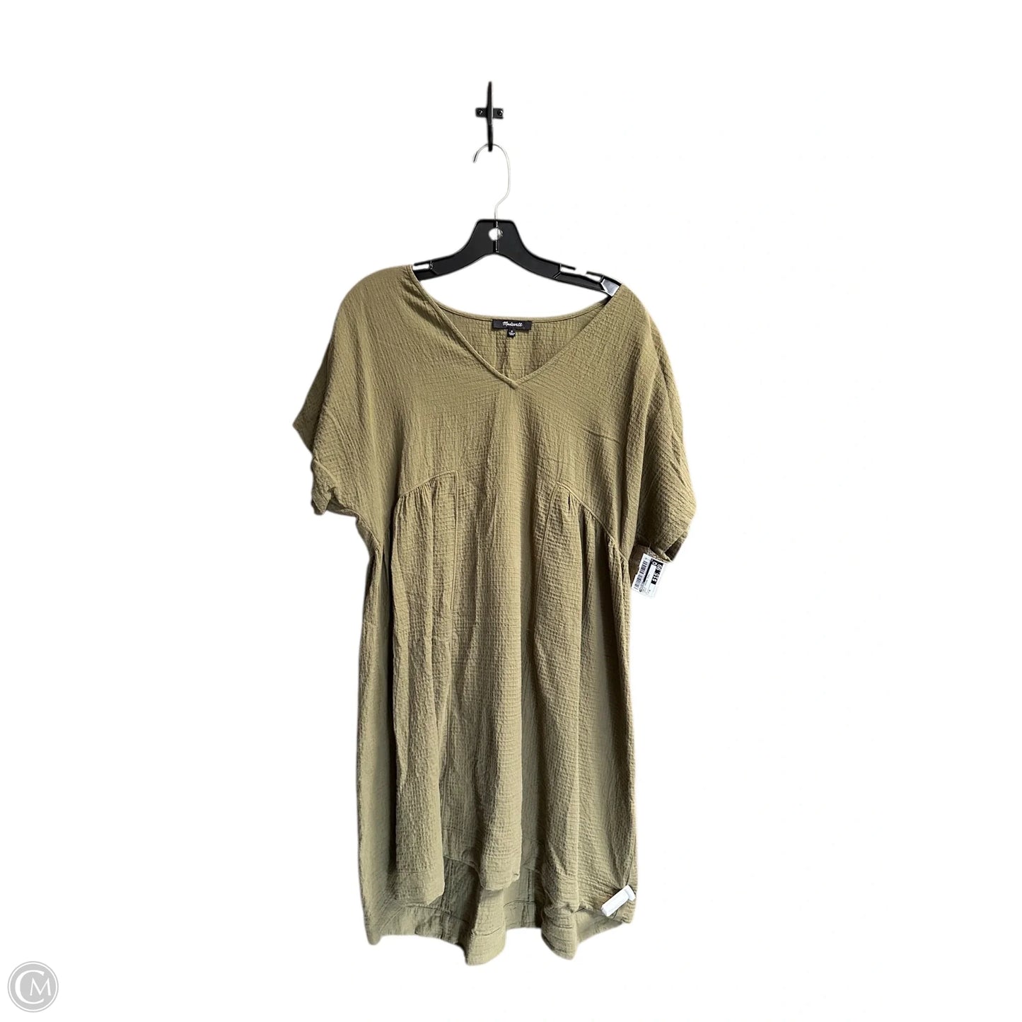 Dress Casual Midi By Madewell In Green, Size: M