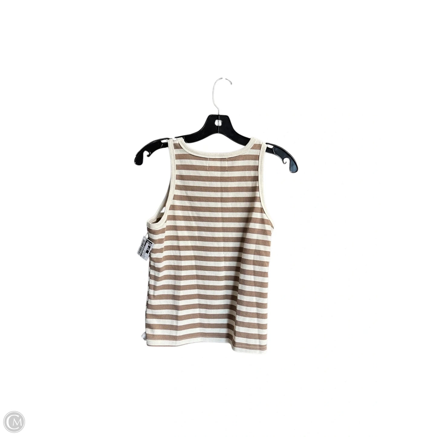 Tank Top By Clothes Mentor In Striped Pattern, Size: M