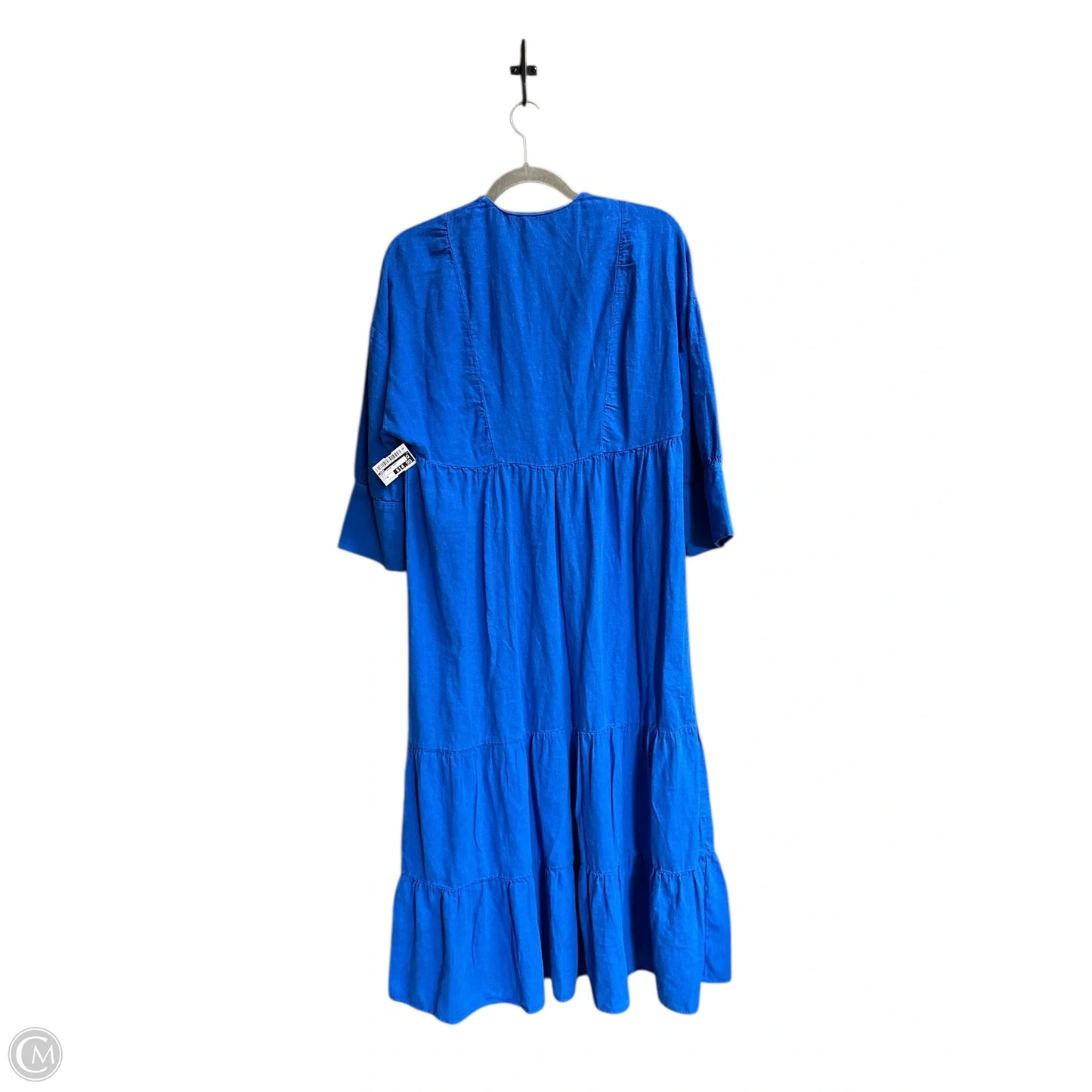 Dress Casual Maxi By Zara In Blue, Size: M