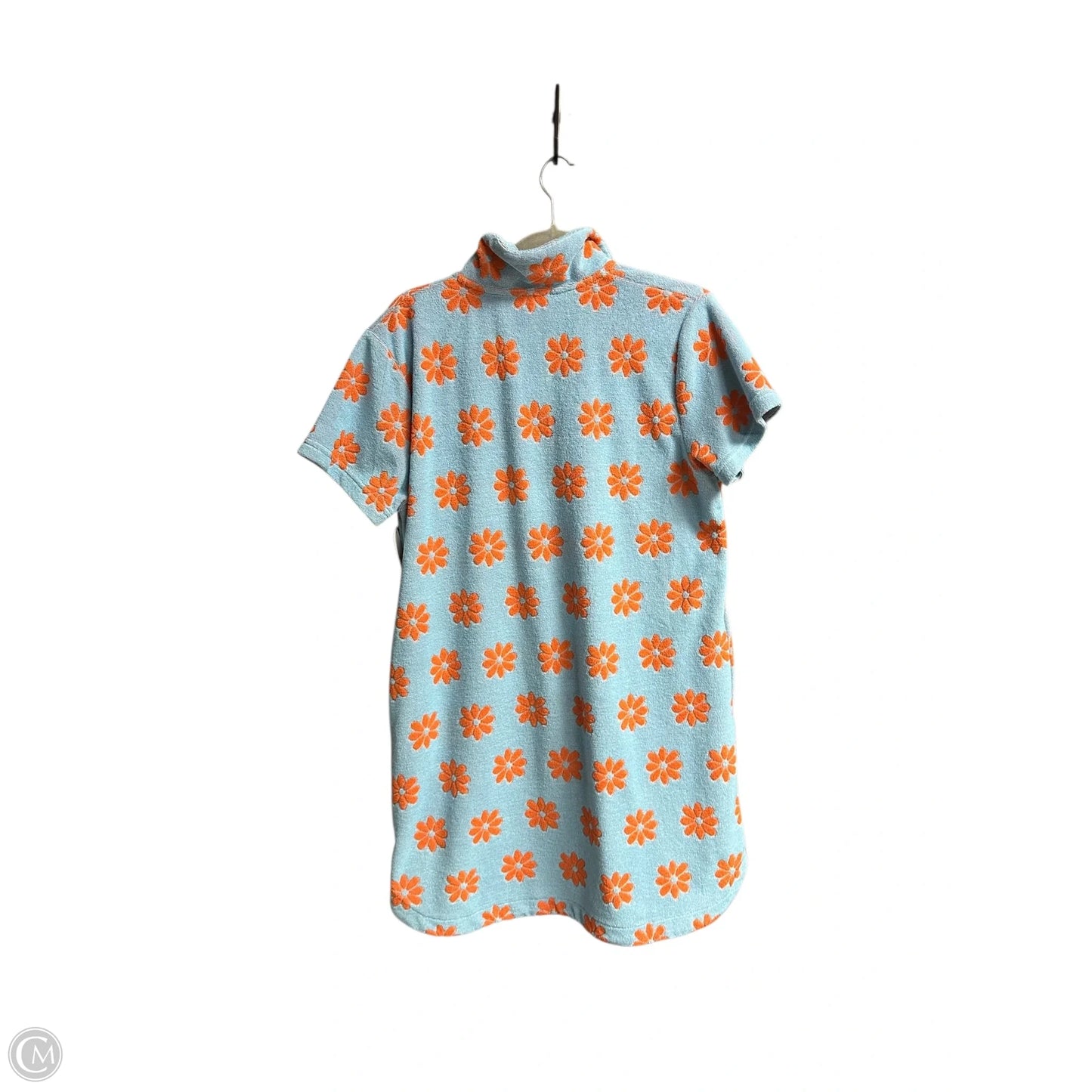 Dress Casual Midi By Easel In Blue & Orange, Size: M