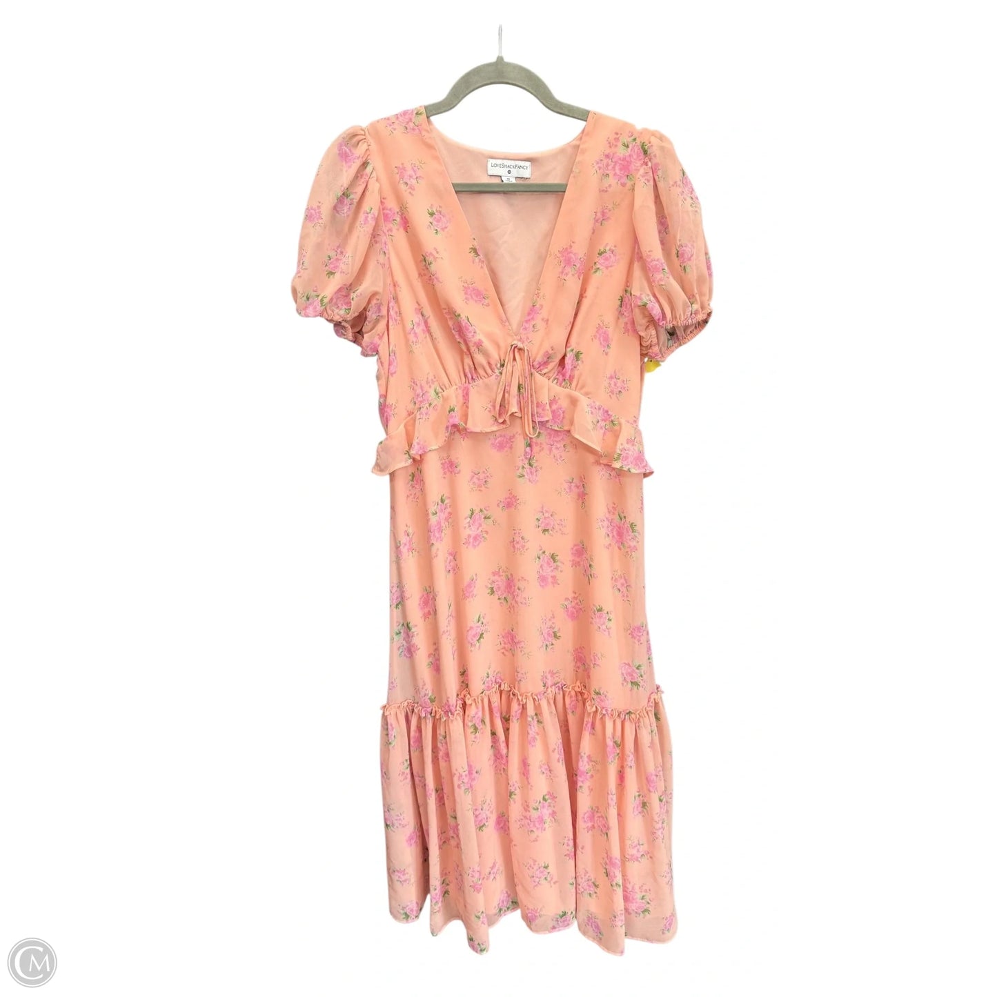 Dress Casual Maxi By Loveshackfancy In Floral Print, Size: L