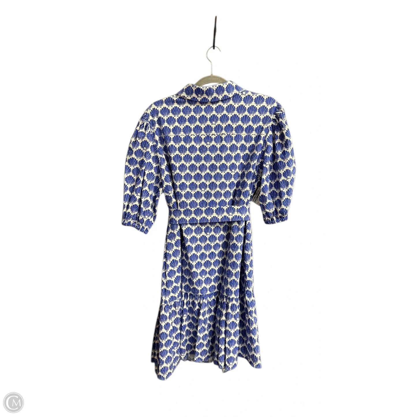 Dress Designer By Kate Spade In Blue & White, Size: Xl