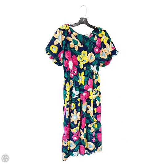 Dress Casual Maxi By Umgee In Floral Print, Size: M