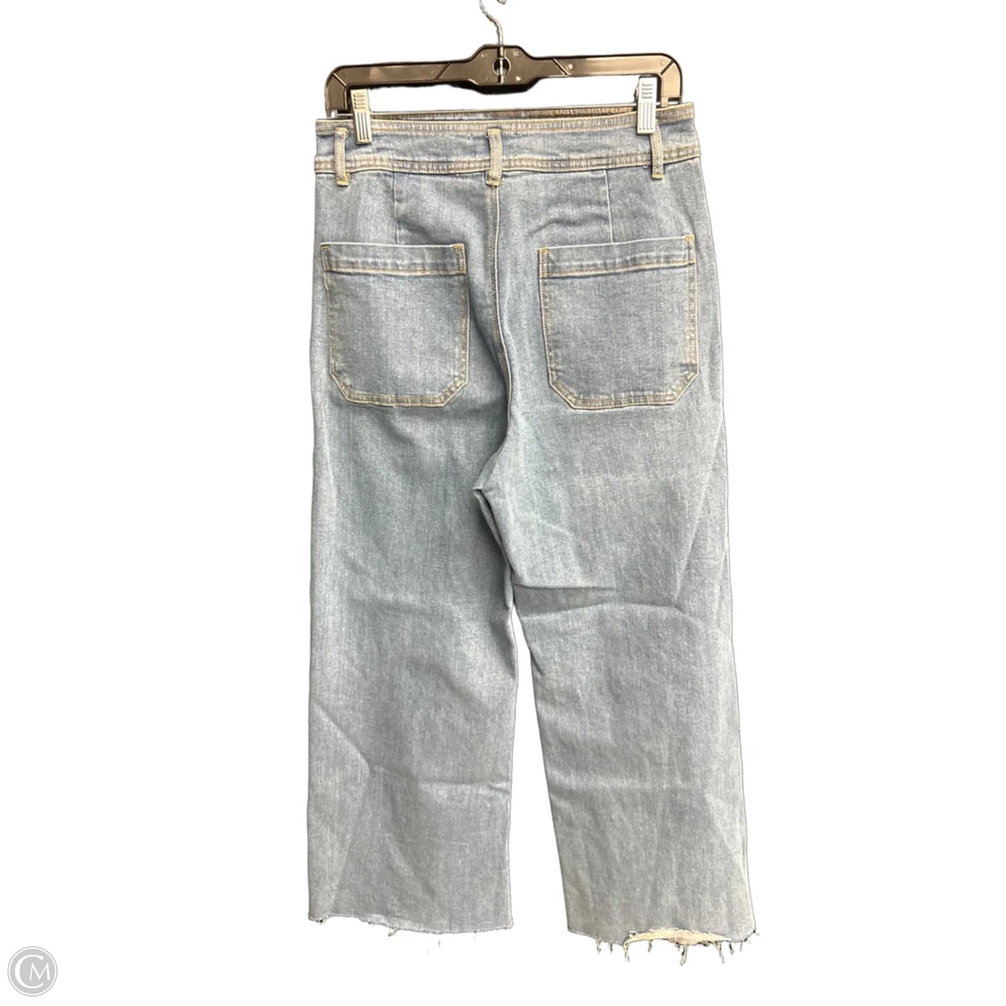 Jeans Wide Leg By Clothes Mentor In Blue Denim, Size: 6