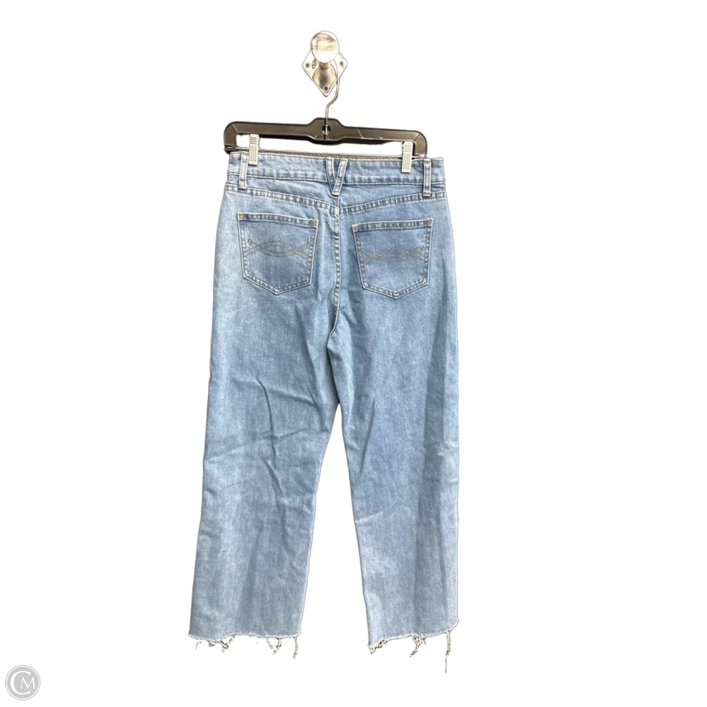 Jeans Straight By Clothes Mentor In Blue Denim, Size: 4