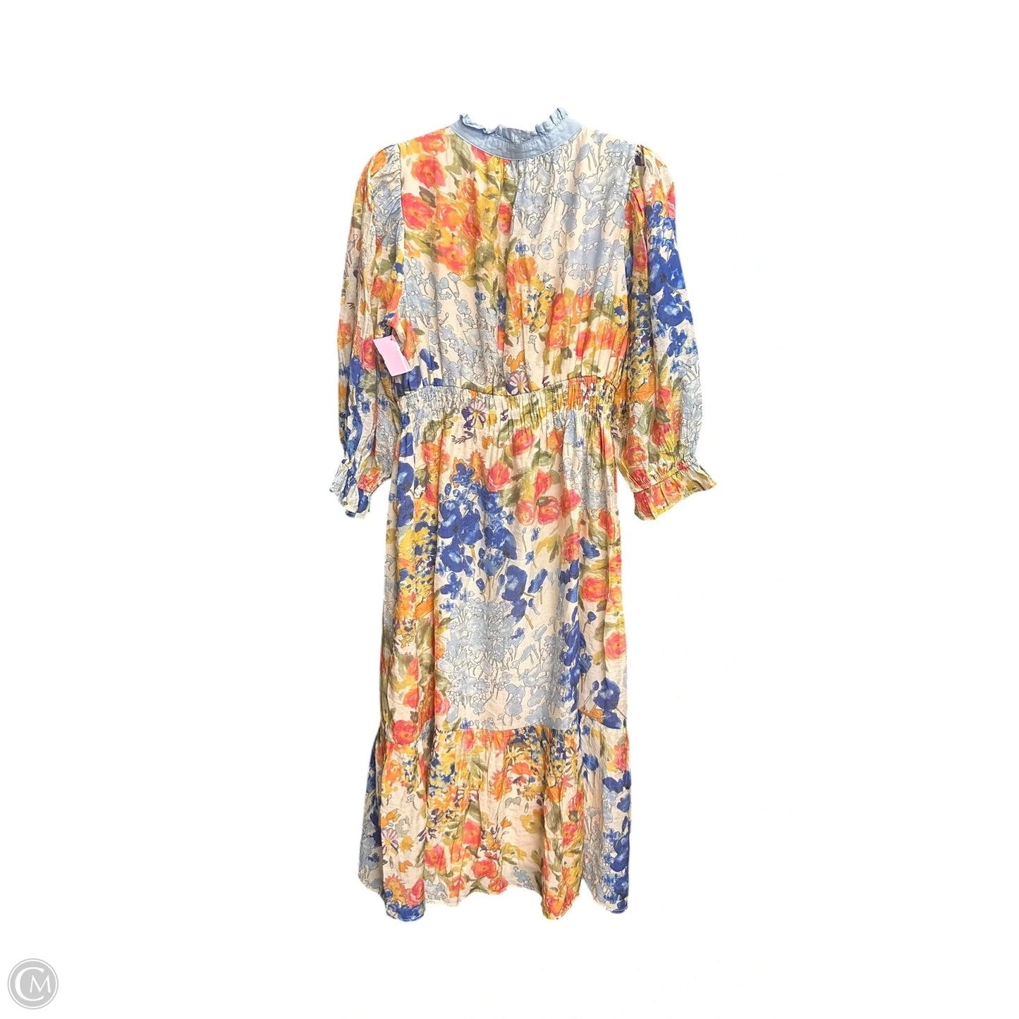 Dress Casual Maxi By Umgee In Floral Print, Size: S
