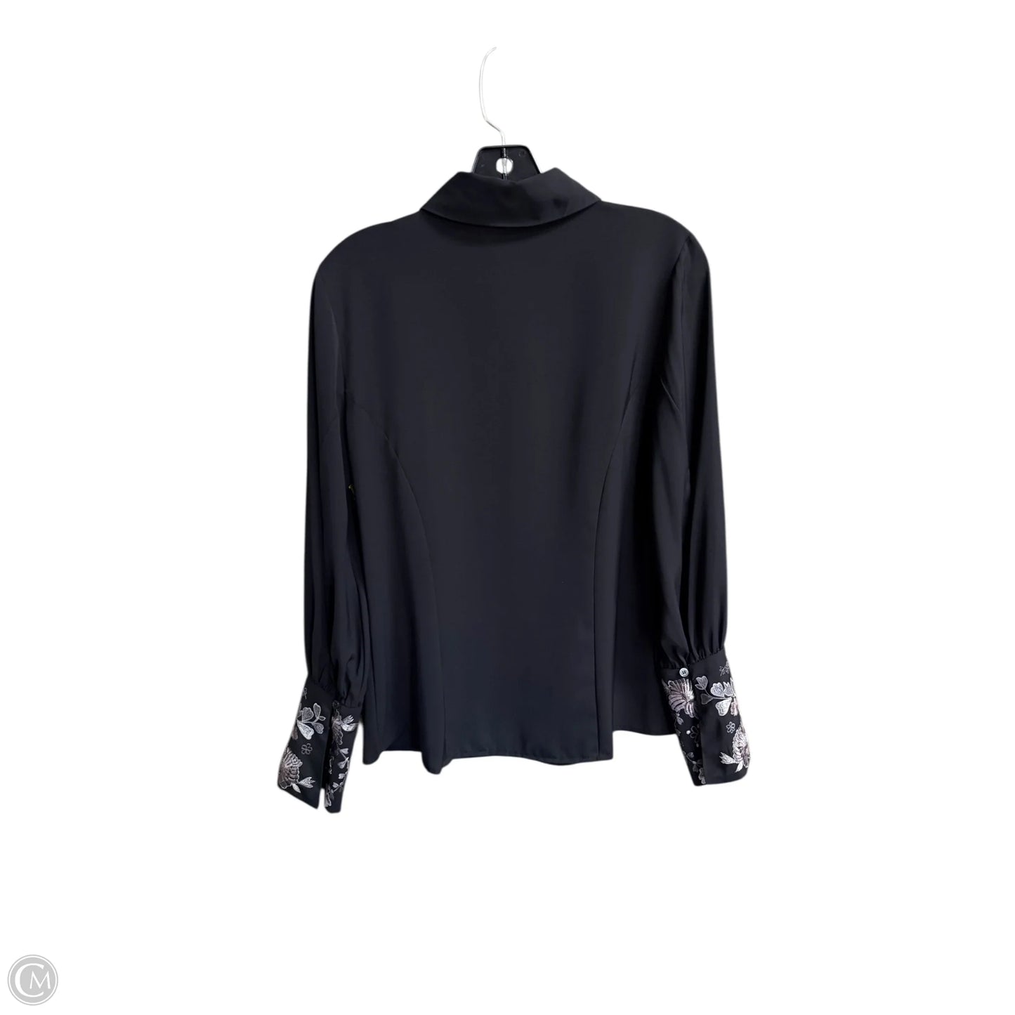 Top Long Sleeve By Natori In Black, Size: S