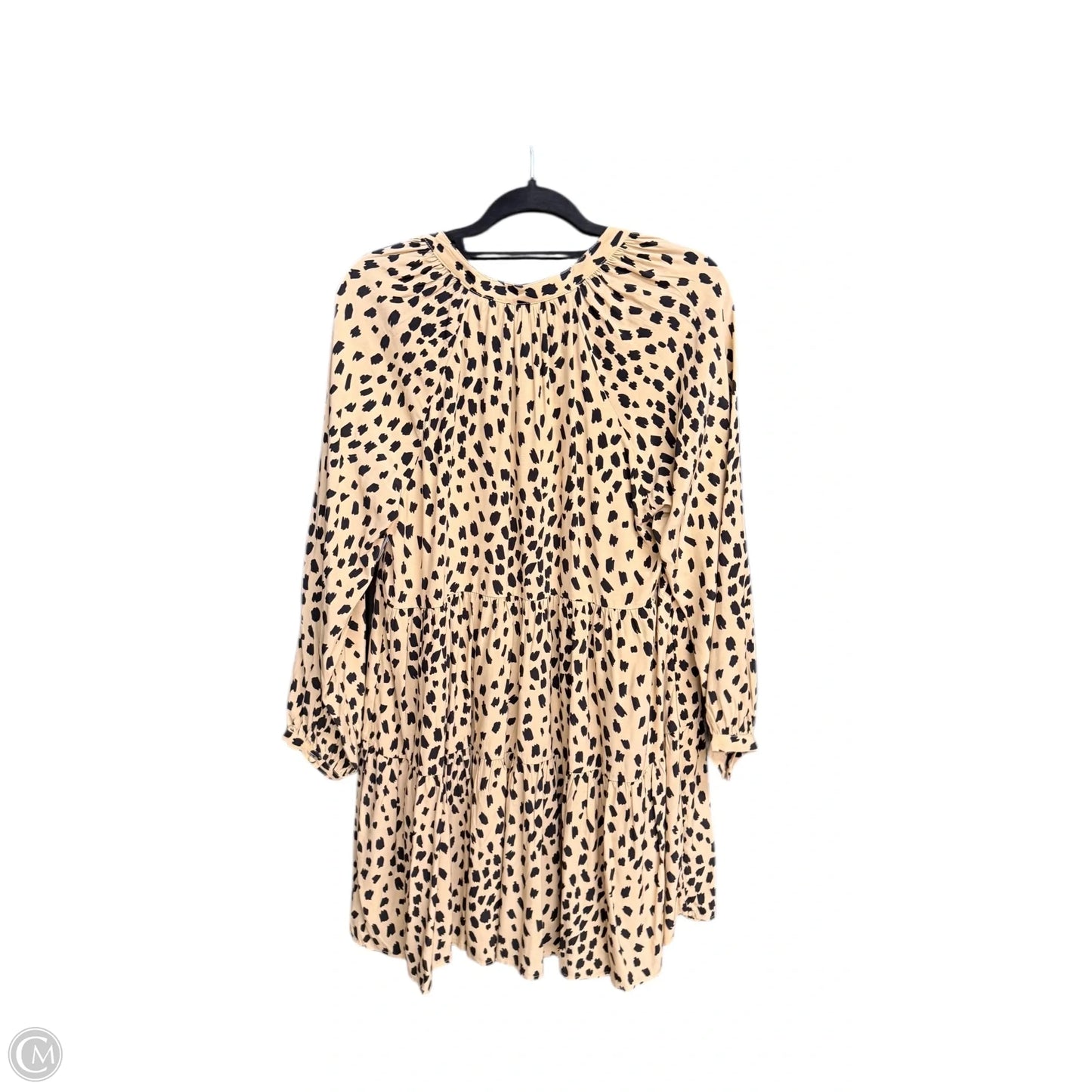 Dress Casual Midi By Vineyard Vines In Animal Print, Size: L