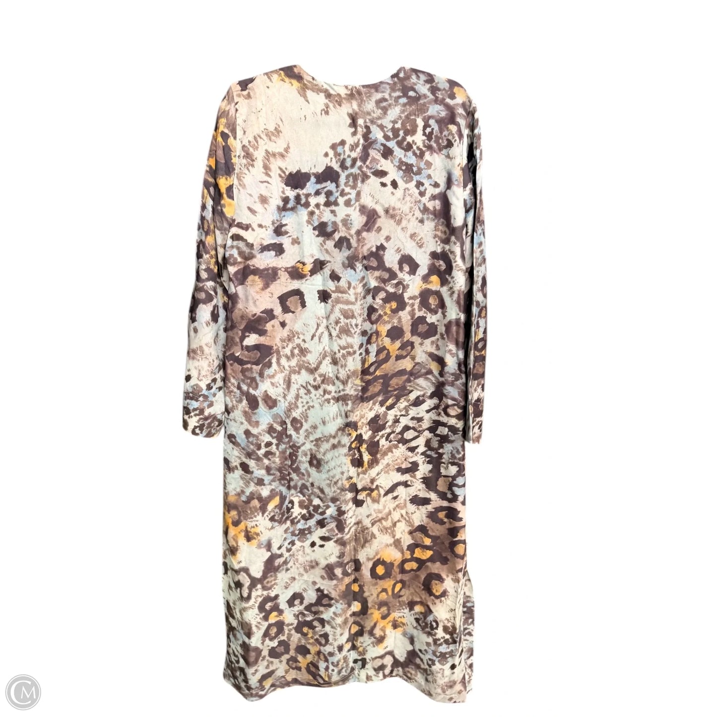 Dress Casual Maxi By Black Label In Blue, Size: M